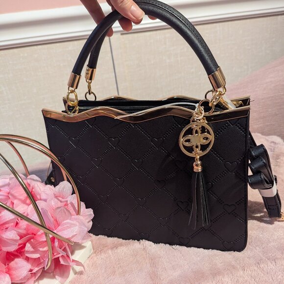 Crossi Handbags - NWT Black Crossi Tote